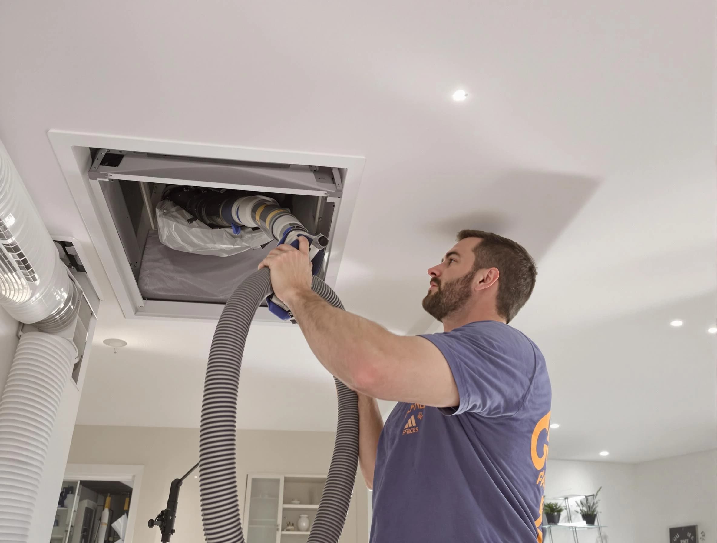 Precision indoor duct cleaning by Monessen Air Duct Cleaning in Monessen
