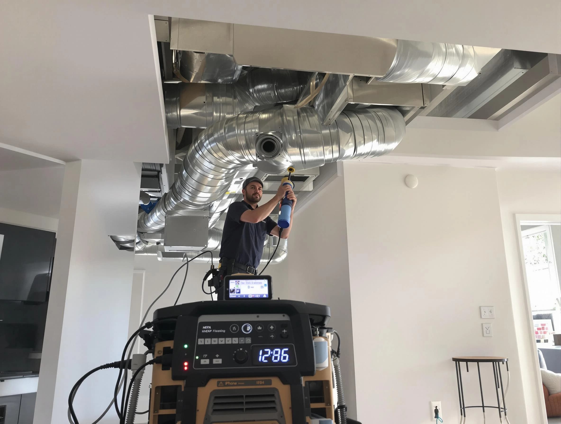 Advanced pure air duct cleaning by Monessen Air Duct Cleaning in Monessen