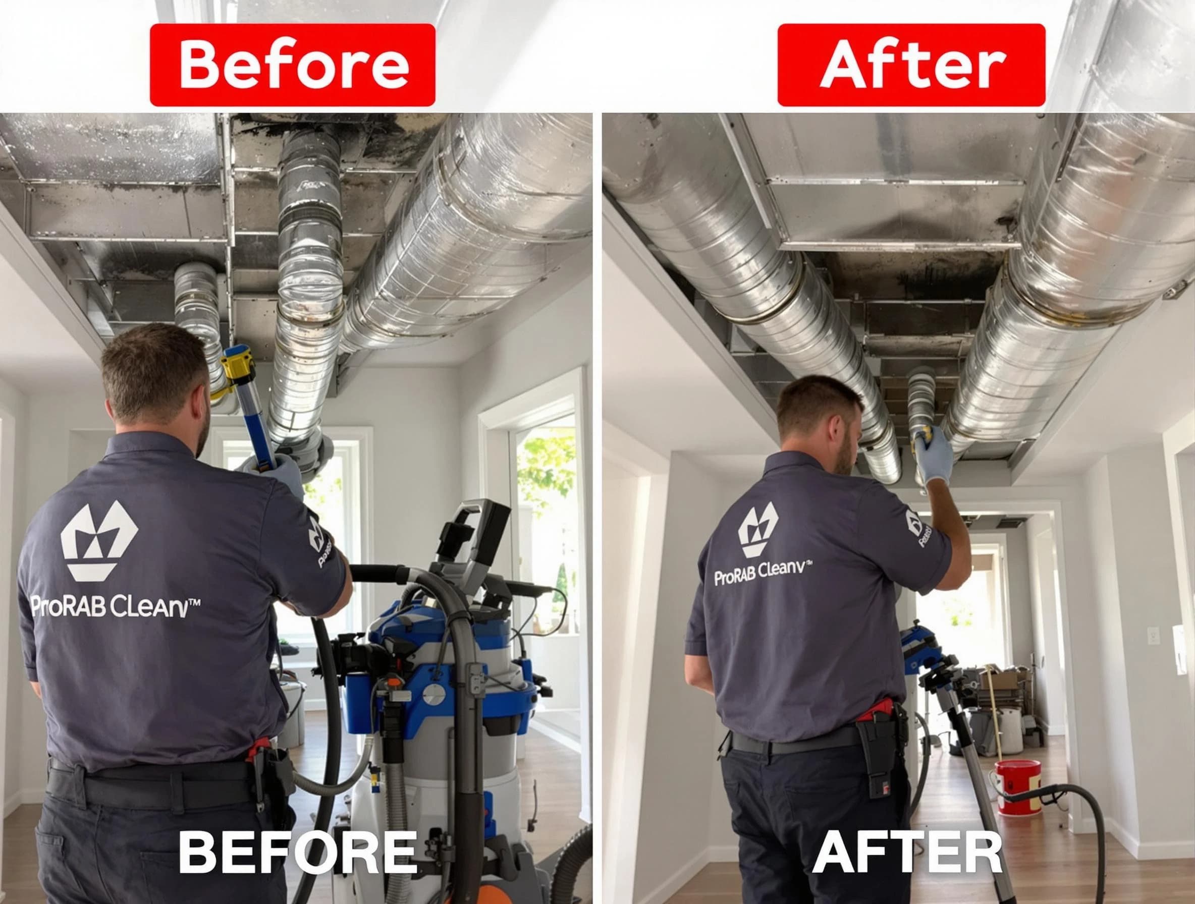 Monessen Air Duct Cleaning expert performing thorough residential duct cleaning in a Monessen home